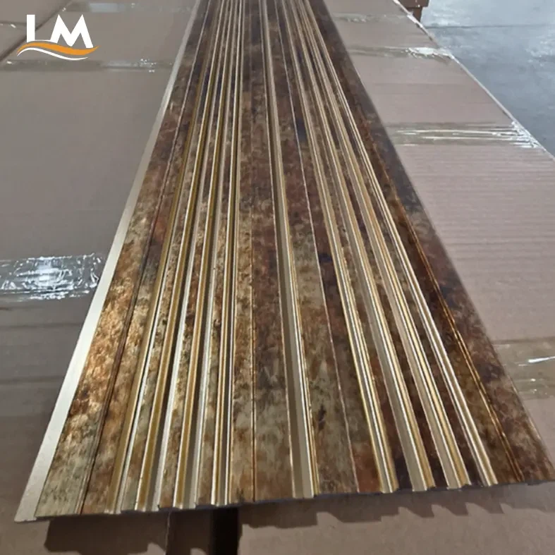 Grand-Scale Fluted PS Wall Panels for Hospitality Interiors suppliers